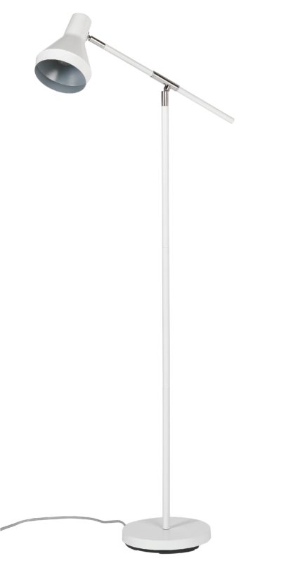Hygena - Metal - Floor Lamp - White
